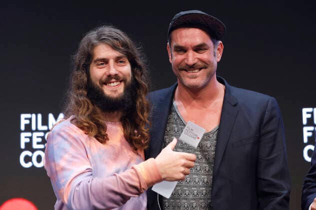 Lino Rettinger and Tamer Jandali at the presentation of the Film Festival Cologne Awards 2019 at the 29 Film Festival Cologne im E Werk Cologne, 17 10 2019 Foto:xC.xHardtx xFuturexImage