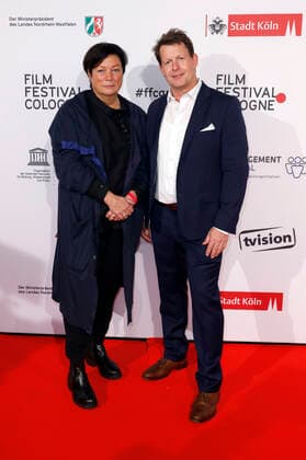 Martina Richter and Wolfgang Cimera at the presentation of the Film Festival Cologne Awards 2019 at the 29 Film Festival Cologne im E Werk Cologne, 17 10 2019 Foto:xC.xHardtx xFuturexImage
