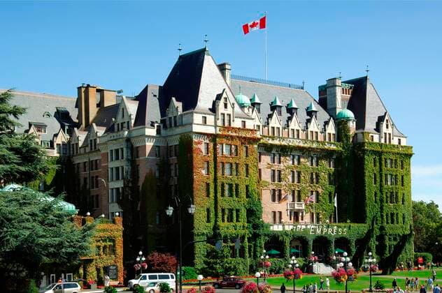 The Empress Hotel, Victoria B.C. Canada. 02E23971