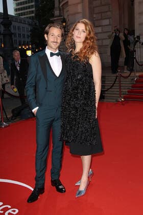 David Rott with his wife Elena Rott at the Hessischer Film und Kinopreis award ceremony on 18 10 2019 in Frankfurt a Main Hessischer Filmpreis 2019 in Frankfurt