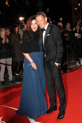 Alice Brauner and her husband Michael Zechbauer at the Hessian Film and Cinema Prize Award on 18 10 2019 in Frankfurt a Main Hessian Film Prize 2019 in Frankfurt