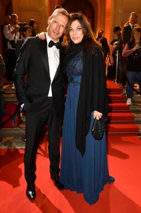 Alice Brauner with husband Michael Zechbauer at the 30th Hessian Film and Cinema Award 2019 in the Alte Oper Frankfurt, 18 10 2019 Foto:xF.xKernx xFuturexImage