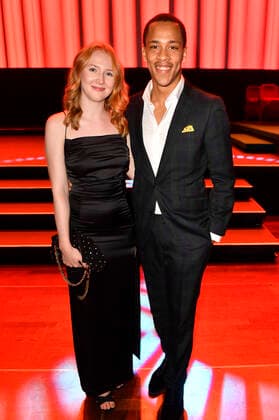 Gina Stiebitz and Jerry Hoffmann at the 30th Hessian Film and Cinema Award 2019 in the Alte Oper Frankfurt, 18 10 2019 Foto:xF.xKernx xFuturexImage