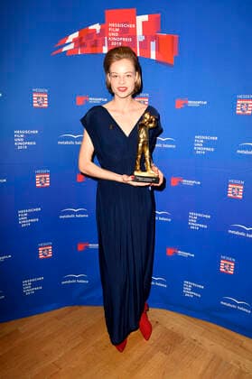 Emma Bading at the 30th Hessian Film and Cinema Award 2019 in the Alte Oper Frankfurt, 18 10 2019 Foto:xF.xKernx xFuturexImage