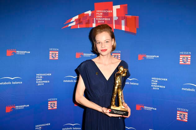 Emma Bading at the 30th Hessian Film and Cinema Award 2019 in the Alte Oper Frankfurt, 18 10 2019 Foto:xF.xKernx xFuturexImage