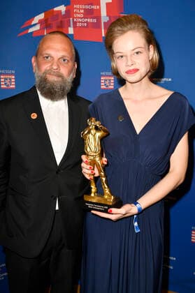 Wolfgang Fischer and Emma Bading at the 30th Hessian Film and Cinema Award 2019 in the Alte Oper Frankfurt, 18 10 2019 Foto:xF.xKernx xFuturexImage