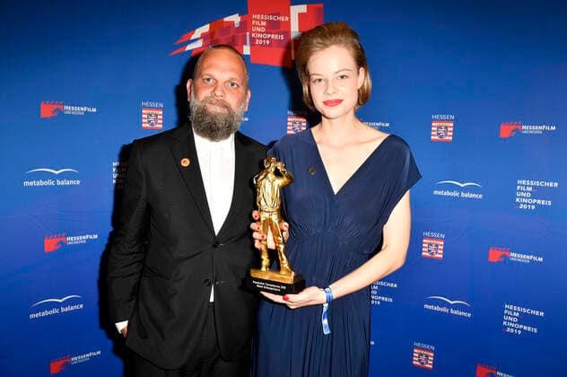 Wolfgang Fischer and Emma Bading at the 30th Hessian Film and Cinema Award 2019 in the Alte Oper Frankfurt, 18 10 2019 Foto:xF.xKernx xFuturexImage
