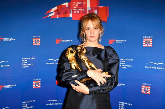 Laura Tonke at the 30th Hessian Film and Cinema Award 2019 in the Alte Oper Frankfurt, 18 10 2019 Foto:xF.xKernx xFuturexImage