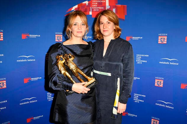 Laura Tonke and Sophie Kluge at the 30th Hessian Film and Cinema Award 2019 in the Alte Oper Frankfurt, 18 10 2019 Foto:xF.xKernx xFuturexImage