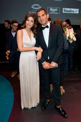 Katty Salie and Mitri Sirin at the 30th Hessian Film and Cinema Award 2019 in the Alte Oper Frankfurt, 18 10 2019 Foto:xF.xKernx xFuturexImage