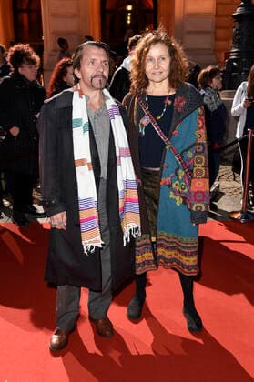 David Bennent with accompaniment at the 30th Hessian Film and Cinema Award 2019 in the Alte Oper Frankfurt, 18 10 2019 Foto:xN.xKubelkax xFuturexImage