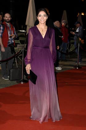 Pegah Ferydoni at the 30th Hessian Film and Cinema Award 2019 in the Alte Oper Frankfurt, 18 10 2019 Foto:xN.xKubelkax xFuturexImage