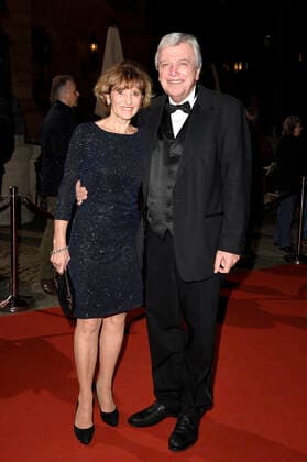 Volker Bouffier with his wife Ursula Bouffier at the 30th Hessian Film and Cinema Award 2019 in the Alte Oper Frankfurt, 18 10 2019 Foto:xN.xKubelkax xFuturexImage