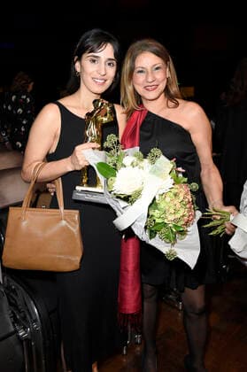 Maryam Zaree with Mother Nargess Eskandari Grünberg at the 30th Hessian Film and Cinema Award 2019 in the Alte Oper Frankfurt, 18 10 2019 Foto:xN.xKubelkax xFuturexImage