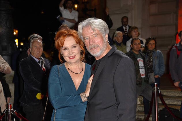 Juergen Prochnow with wife Verena Wengler Hessischer Film and Cinema Prize 2019 at the Alte Oper in Frankfurt on 18 10 2019 Hessische Film and Cinema Prize Frankfurt