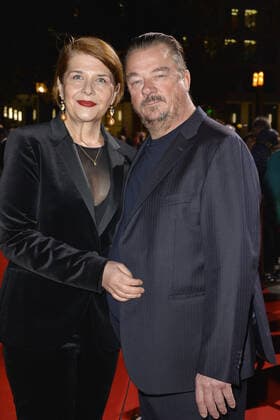 Peter Kurth and Susanne Boewe Hessischer Film und Kinopreis 2019 at the Alte Oper in Frankfurt on 18 10 2019