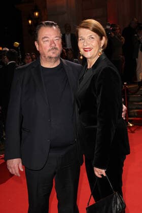 Peter Kurth and Susanne Boewe Hessischer Film und Kinopreis 2019 at the Alte Oper in Frankfurt on 18 10 2019 Hessische Film und Kinopreis Frankfurt