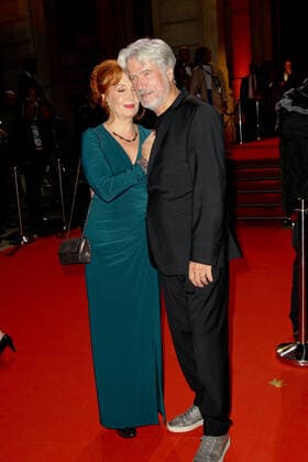 Juergen Prochnow with wife Verena Wengler Hessischer Film and Cinema Prize 2019 at the Alte Oper in Frankfurt on 18 10 2019 Hessische Film and Cinema Prize Frankfurt