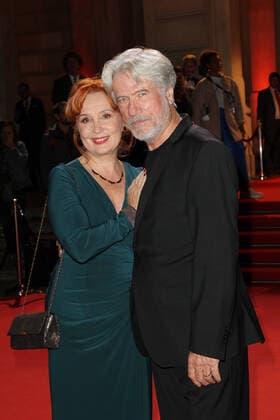 Juergen Prochnow with wife Verena Wengler Hessischer Film and Cinema Prize 2019 at the Alte Oper in Frankfurt on 18 10 2019 Hessische Film and Cinema Prize Frankfurt