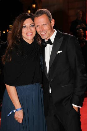 Alice Brauner with husband Michael Zechbauer Hessischer Film and Cinema Prize 2019 at the Old Opera House in Frankfurt on 18 10 2019 Hessische Film and Cinema Prize Frankfurt