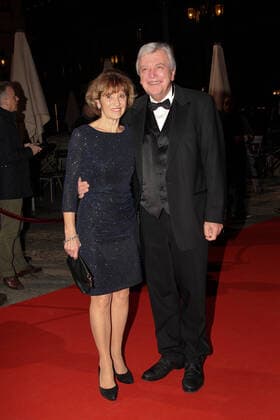Volker Bouffier with wife Ursula Hessischer Film and Cinema Prize 2019 at the Alte Oper in Frankfurt on 18 10 2019 Hessische Film and Cinema Prize Frankfurt