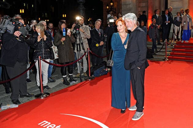Hessischer Film und Kinopreis 2019 Jürgen and Verena Prochnow on the occasion of the presentation of the 30 Hessischer Film und Kinopreis on the evening of 18 10 2019 in the Alte Oper Frankfurt Main 20191018MWI9043