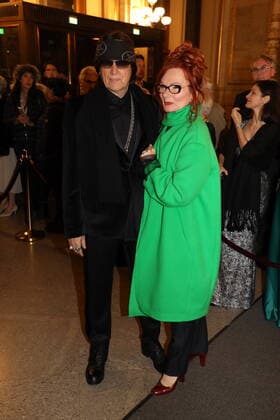 European Cultural Award Gala Vienna, Opera, 20 10 2019 Gottfried HELNWEIN with woman
