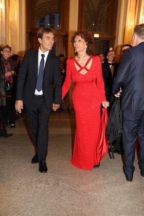 European Cultural Award Gala Vienna, Opera, 20 10 2019 Sophia LOREN, Carlo PONTI Jr