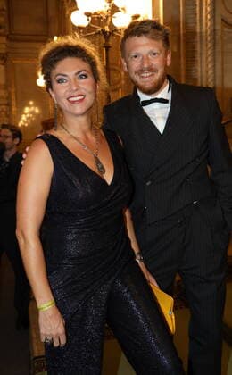 European Cultural Award Gala Vienna, Opera, 20 10 2019 Anette DASCH, Daniel SCHMUTZHARD
