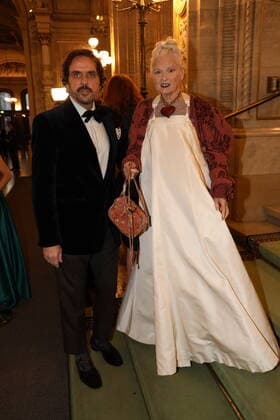 European Cultural Award Gala Vienna, Opera, 20 10 2019 Andreas KRONTHALER, Vivianne WESTWOOD