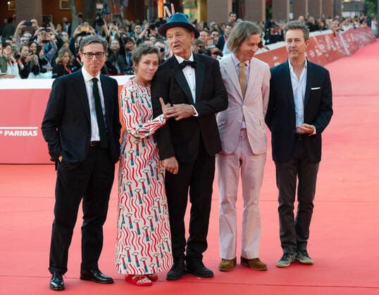 October 19, 2019, Rome, Italy: 14th Rome Film Festival: Celebrating Bill Murray..Featuring: Wes Anderson, Antonio Monda, Edward Norton, Frances Mcdormand, Bill Murray.Where: Rome, Italy.When: 19 Oct 2019.Credit: KIKA PressCover Images..**NOT AVAILABLE FOR PUBLICATION IN ITALY* Rome Italy - ZUMAc218 20191019_zia_c218_116 Copyright: xCOVERxImagesx