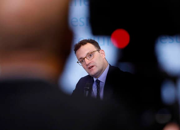 Federal Minister of Health Jens Spahn, Germany, Berlin, Information campaign on depression of the Robert Enke Foundation, 21 10 2019