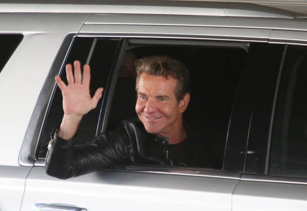 LAS VEGAS, NEVADA - APRIL 07: Country superstar Dennis Quaid during the 54th Academy Of Country Music Awards at MGM Grand Garden Arena on April 07, 2019 in Las Vegas, Nevada. ...People: Dennis Quaid. Las Vegas United States Of America - ZUMAs214 20190407_zba_s214_184 Copyright: xSMGx