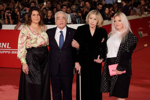 October 21, 2019 - Rome, Italy - MARTIN SCORSESE on the red carpet during the 14th Rome Film Fest in Rome, with his wife HELEN MORRIS and daughters, the producer EMMA TILLING CHEVALIER and the actress MADELINE GHENEA..Credit Image: Â© via ZUMA Wire) Italy - ZUMAi15_ 20191021_zaf_i15_006 Copyright: xEvandroxInettix