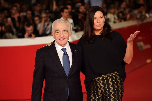 October 21, 2019 - Rome, Italy - MARTIN SCORSESE on the red carpet during the 14th Rome Film Fest in Rome, with his wife HELEN MORRIS and daughters, the producer EMMA TILLING CHEVALIER and the actress MADELINE GHENEA..Credit Image: Â© via ZUMA Wire) Italy - ZUMAi15_ 20191021_zaf_i15_008 Copyright: xEvandroxInettix