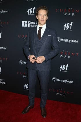 Entertainment Bilder des Tages NEW YORK, NY - October 21: Benedict Cumberbatch at The Premiere of The Current War at AMC Lincoln Center in New York City on October 21, 2019. Copyright: xRWx