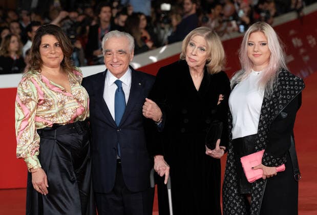 October 21, 2019, Rome, Italy: 14th Rome Film Festival: Ã¢â‚¬ËœThe Irishman premiere..Featuring: Cathy Scorsese, Francesca Scorsese, Helen Morris, Martin Scorsese.Where: Rome, Italy.When: 21 Oct 2019.Credit: KIKA PressCover Images..**NOT AVAILABLE FOR PUBLICATION IN ITALY* Rome Italy - ZUMAc218 20191021_zia_c218_177 Copyright: xCOVERxImagesx
