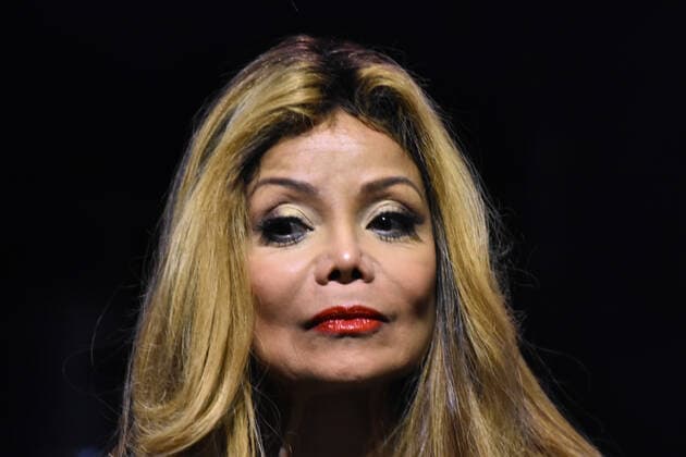 Forever: The best Show About The King of Pop - press conference MEXICO CITY, MEXICO - OCTOBER 22: American singer La Toya Jackson speaks during a press conference to present Forever: The best Show About The King of Pop at Centro Cultural Teatro 1 on October 22, 2019 in Mexico City, Mexico  Copyright: xCarlosxTischlerx EYE_1041