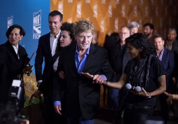 Entertainment Bilder des Tages US actor Robert Redford attends the Morelia International Film Festival, in Morelia, Mexico, 22 October 2019. Morelia International Film Festival !ACHTUNG: NUR REDAKTIONELLE NUTZUNG!  Copyright: xIvanxVillanuevax MEX6400 20191023-637074075573425641