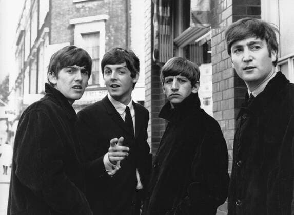 George Harrison, Paul Mccartney, Ringo Starr & John Lennon The Beatles 01 May 1966  Copyright: MaryxEvansxAFxArchive 12044051 editorial use only  