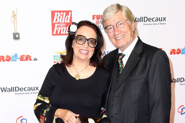 Christian and Marina Wolff at the award ceremony Goldene Bild der Frau on 23 10 2019 in Hamburg Goldene Bild der Frau award ceremony 2019 in Hamburg