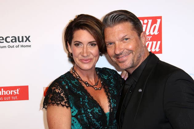Hardy Krüger Jr and his wife Alice at the award ceremony Goldene Bild der Frau on 23 10 2019 in Hamburg Goldene Bild der Frau award ceremony 2019 in Hamburg