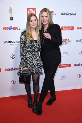 Barbara Eligmann with daughter Letizia Justus at the 13th GOLDEN BILD der FRAU award ceremony at the Stage Operettenhaus in Hamburg on 23 10 2019