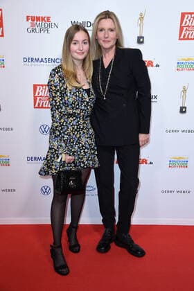 Barbara Eligmann with daughter Letizia Justus at the 13th GOLDEN BILD der FRAU award ceremony at the Stage Operettenhaus in Hamburg on 23 10 2019