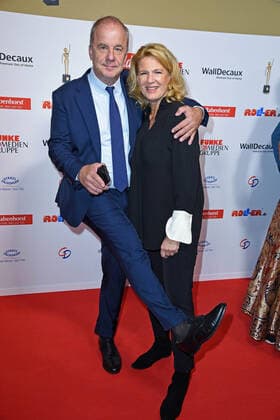 Hubertus Meyer Burckhardt with wife Dorothee Meyer Burckhardt at the 13th GOLDEN BILD der FRAU award ceremony at the Stage Operettenhaus in Hamburg on 23 10 2019