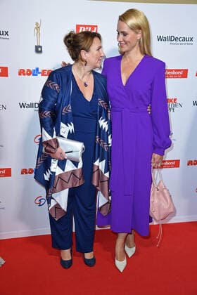 Jacqueline Flory, Judith Rakers at the 13th GOLDEN BILD der FRAU award ceremony at the Stage Operettenhaus in Hamburg on 23 10 2019