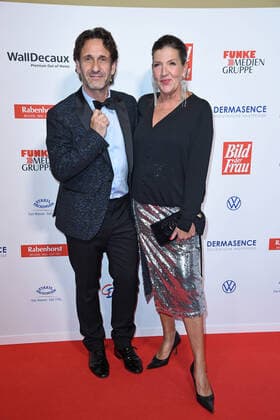 Falk Willy Wild, Katy Karrenbauer at the 13th GOLDEN BILD der FRAU award ceremony at the Stage Operettenhaus in Hamburg on 23 10 2019