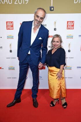 Christian Rach, Christine Urspruch at the 13th GOLDEN BILD der FRAU award ceremony at the Stage Operettenhaus in Hamburg on 23 10 2019