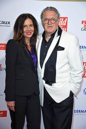 Michael Brandner with wife Karin Brandner at the 13th GOLDEN BILD der FRAU award ceremony at the Stage Operettenhaus in Hamburg on 23 10 2019