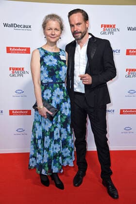 Julia Cissewski, Wanja Mues at the 13th GOLDEN BILD der FRAU award ceremony at the Stage Operettenhaus in Hamburg on 23 10 2019